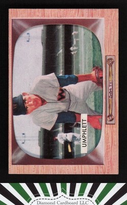 1955 Bowman #45 Tom Umphlett NM, front