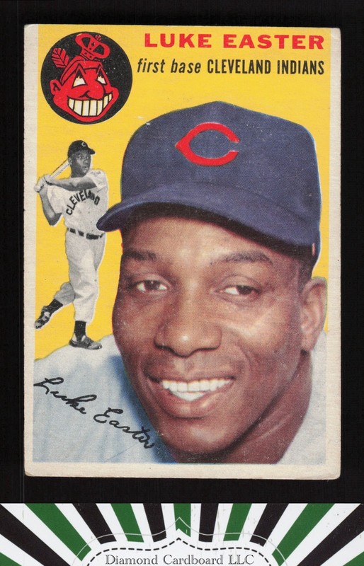 1954 Topps #23 Luke Easter VG+ i, front
