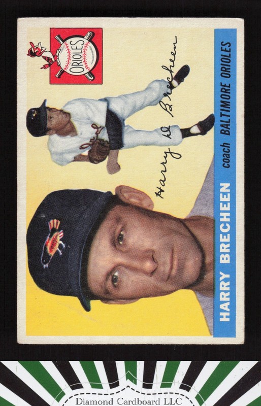 1955 Topps #113 Harry Brecheen VGEX [NICELY CENTERED] h, front