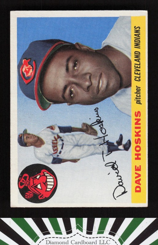 1955 Topps #133 Dave Hoskins VGEX+ l, front