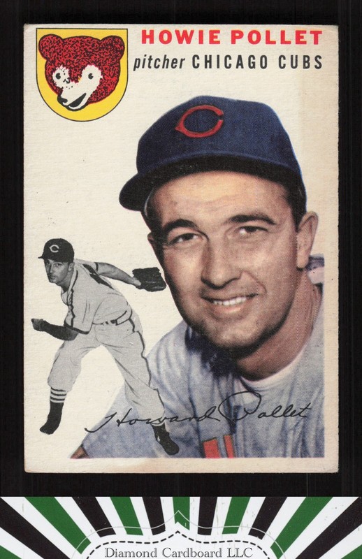 1954 Topps #89 Howie Pollet VGEX (ST) k, front