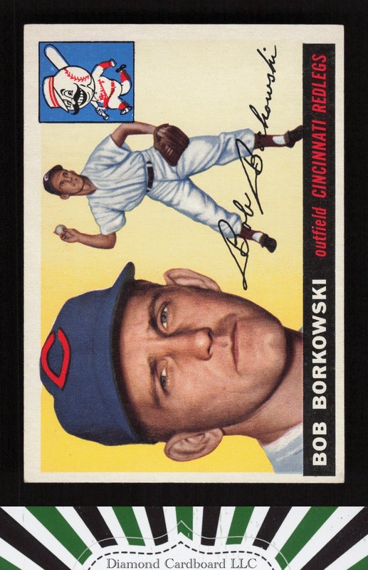 1955 Topps #74 Bob Borkowski EX+ i, front