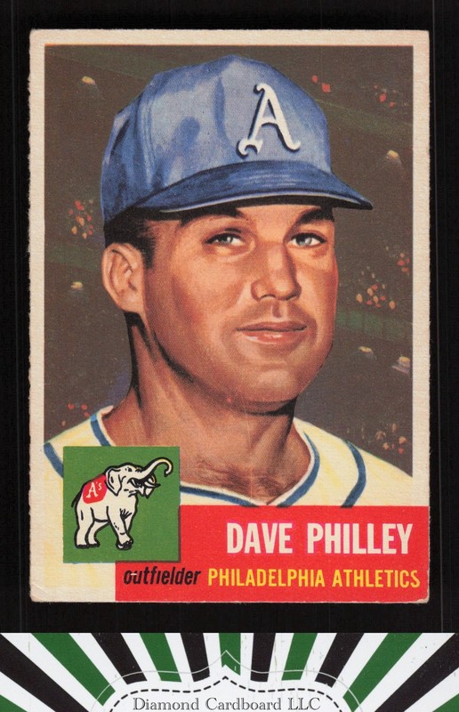 1953 Topps #64 Dave Philley VGEX [GOOD CENTERING] i, front
