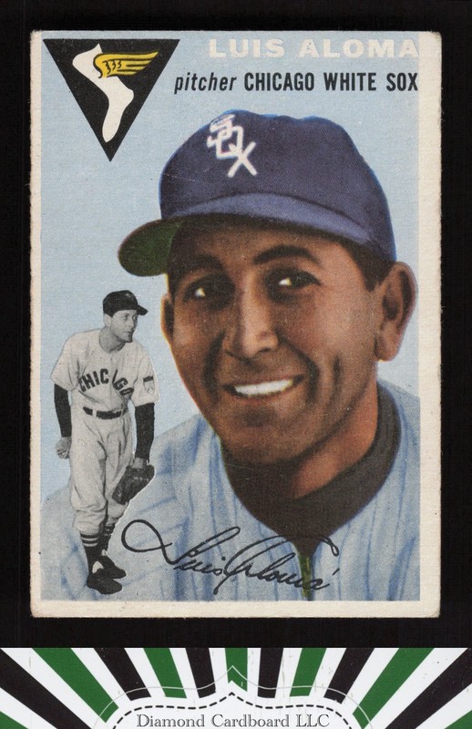 1954 Topps #57 Luis Aloma GD a, front