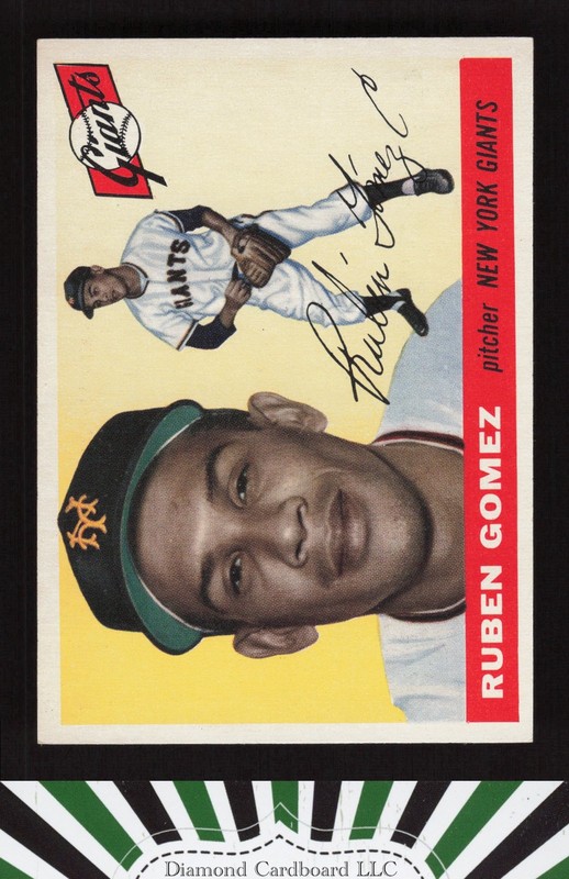 1955 Topps #71 Ruben Gomez EX+ m, front