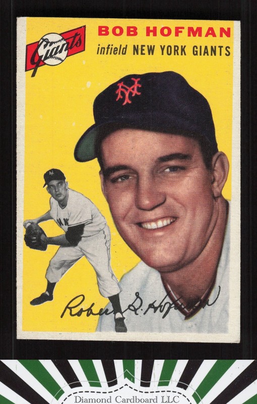 1954 Topps #99 Bobby Hofman VGEX (MK) f, front