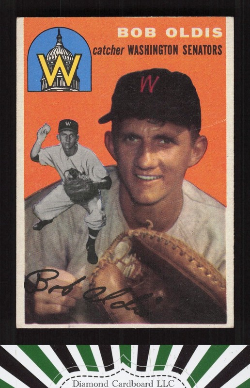 1954 Topps #91 Bob Oldis EX n, front