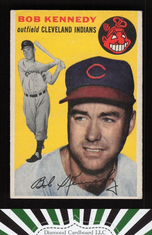 1954 Topps #155 Bob Kennedy VG c, front