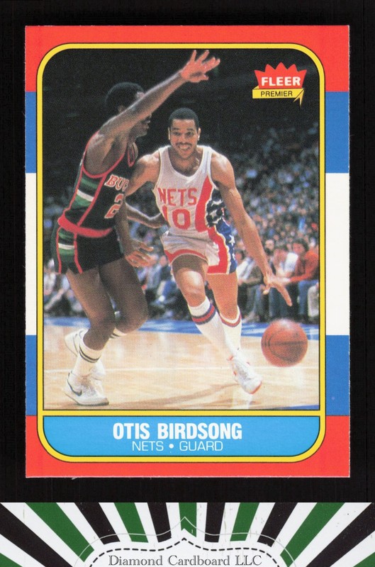 1986-87 Fleer #10 Otis Birdsong NM, front