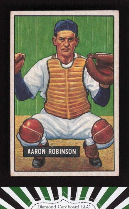 1951 Bowman #142 Aaron Robinson VGEX+ [CENTERED], front
