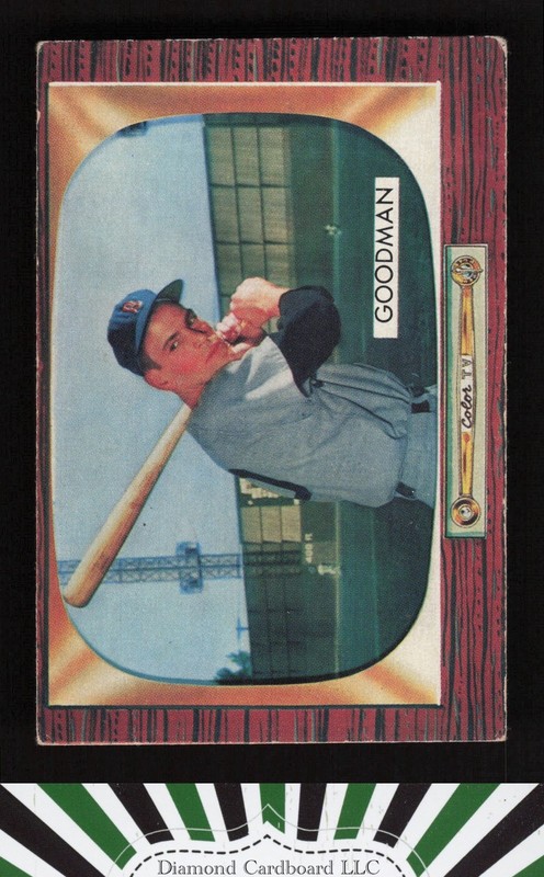 1955 Bowman #126 Billy Goodman VGEX, front