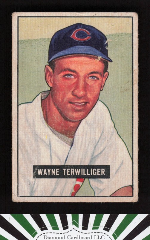 1951 Bowman #175 Wayne Terwilliger GD, front