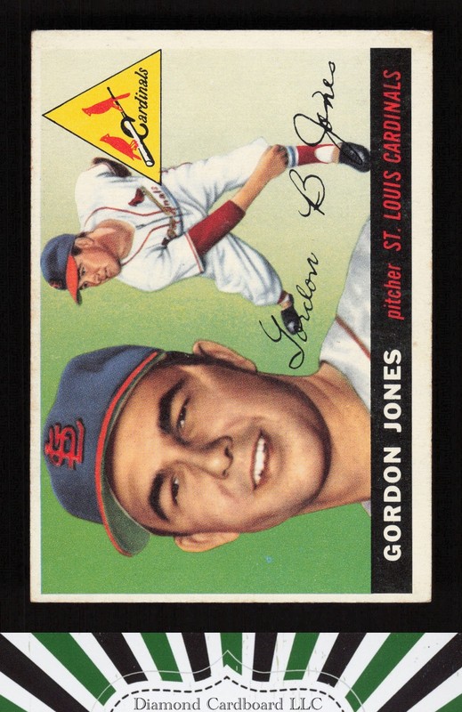 1955 Topps #78 Gordon Jones VGEX n, front