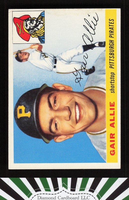 1955 Topps #59 Gair Allie VGEX l, front