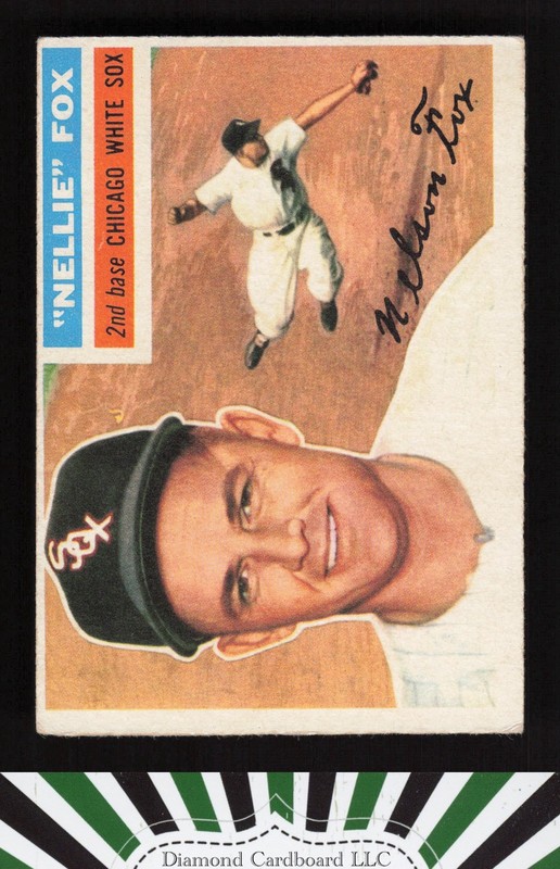 1956 Topps #118 Nellie Fox VGEX h, front