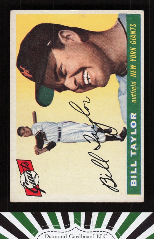 1955 Topps #53 Bill Taylor VGEX e, front