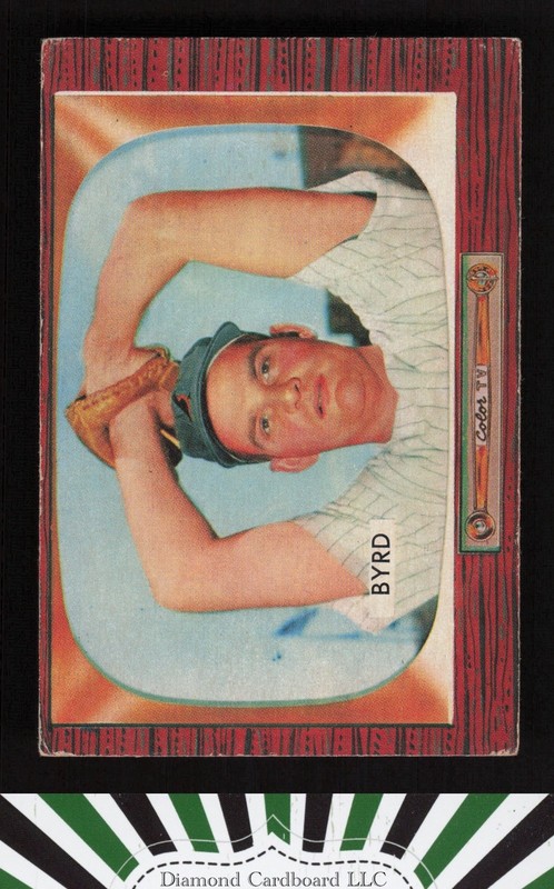1955 Bowman #159 Harry Byrd VGEX, front