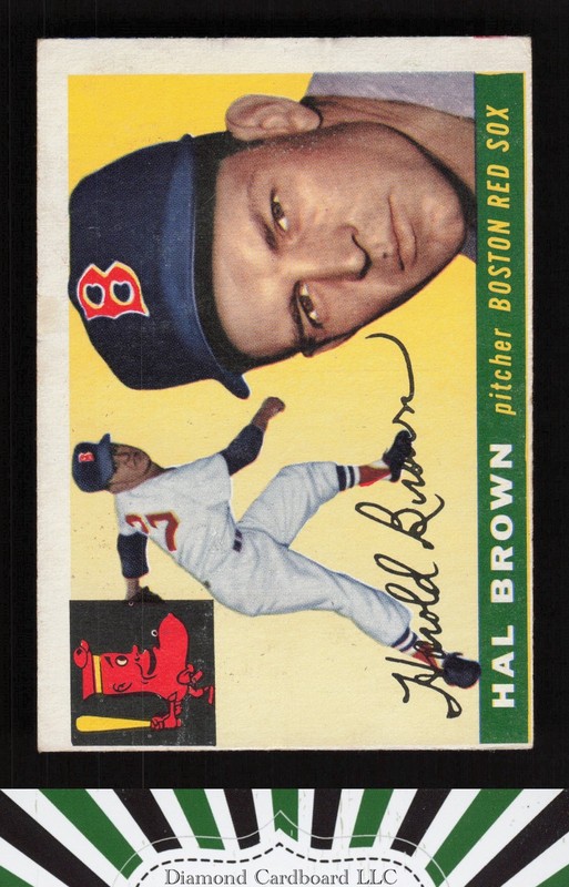 1955 Topps #148 Hal Brown VG (MC) i, front