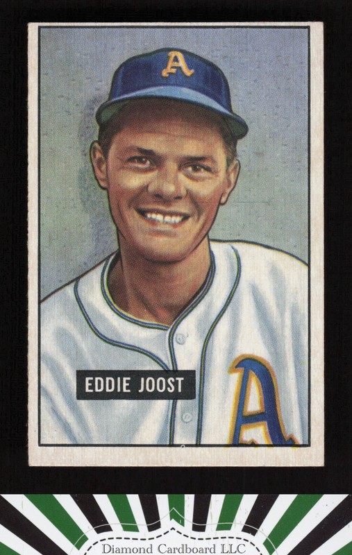 1951 Bowman #119 Eddie Joost EX, front
