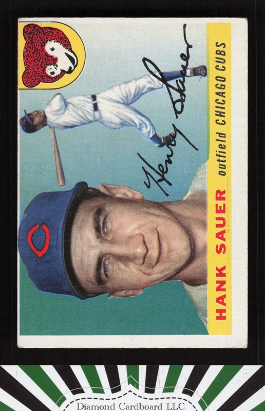 1955 Topps #45 Hank Sauer VG (MC) i, front