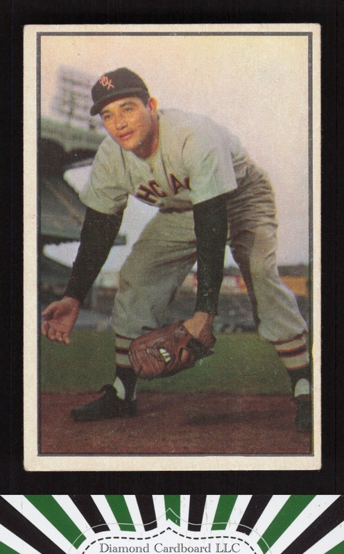 1953 Bowman Color #54 Chico Carrasquel VGEX a, front
