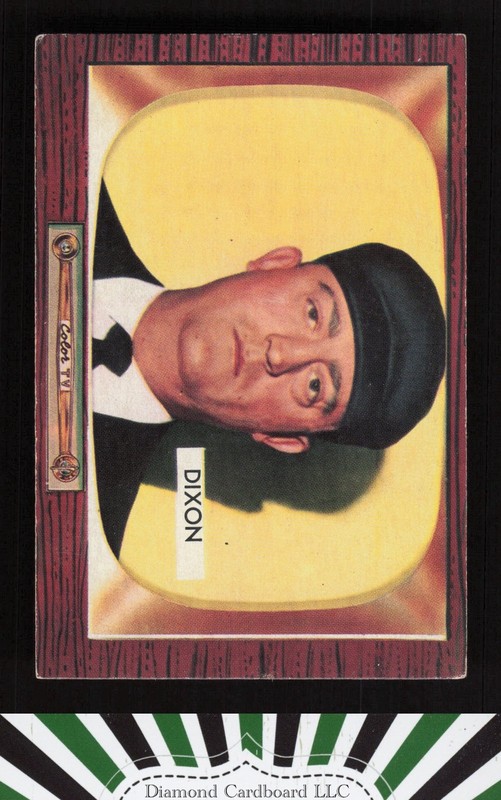 1955 Bowman #309 Hal H. Dixon VGEX+, front