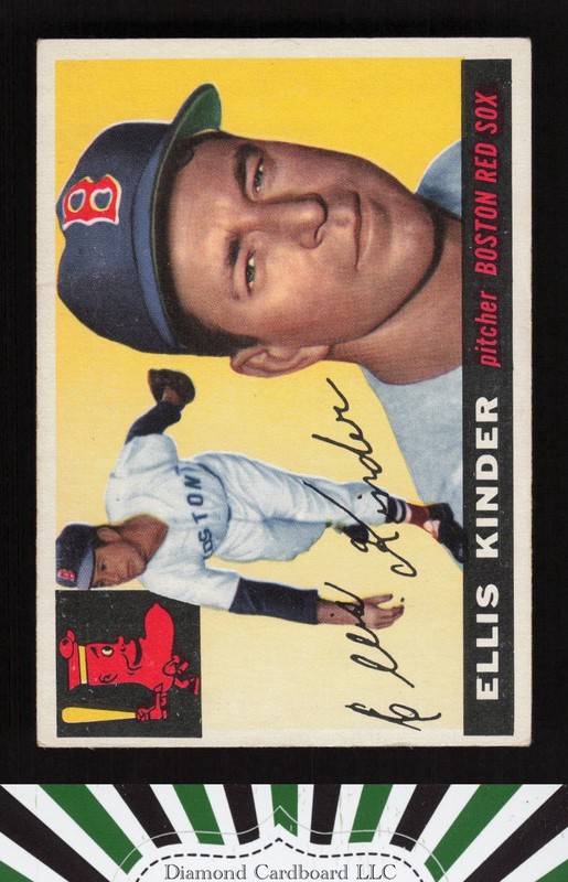 1955 Topps #115 Ellis Kinder VG+ d, front