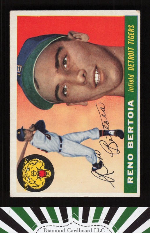 1955 Topps #94 Reno Bertoia VGEX e, front