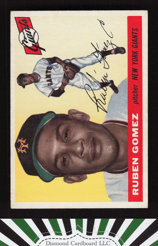 1955 Topps #71 Ruben Gomez VGEX j, front