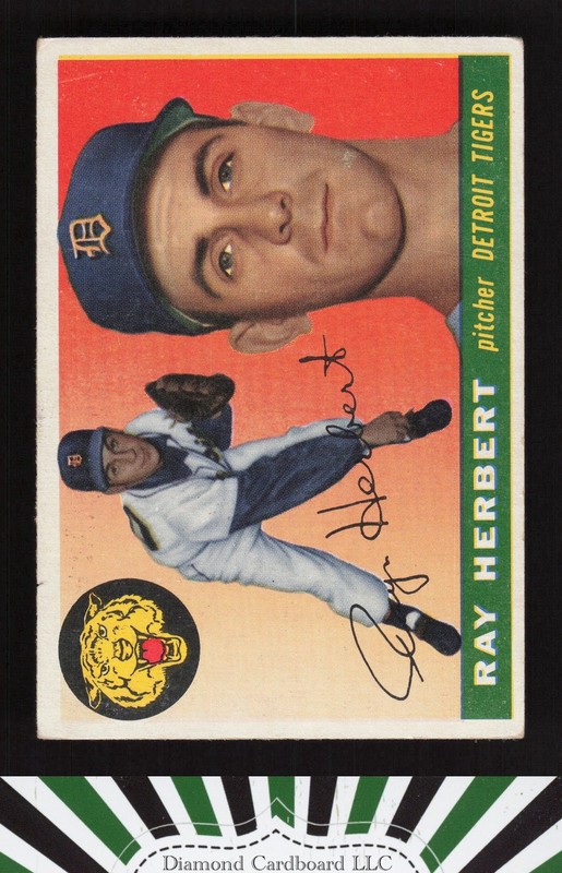 1955 Topps #138 Ray Herbert VGEX e, front