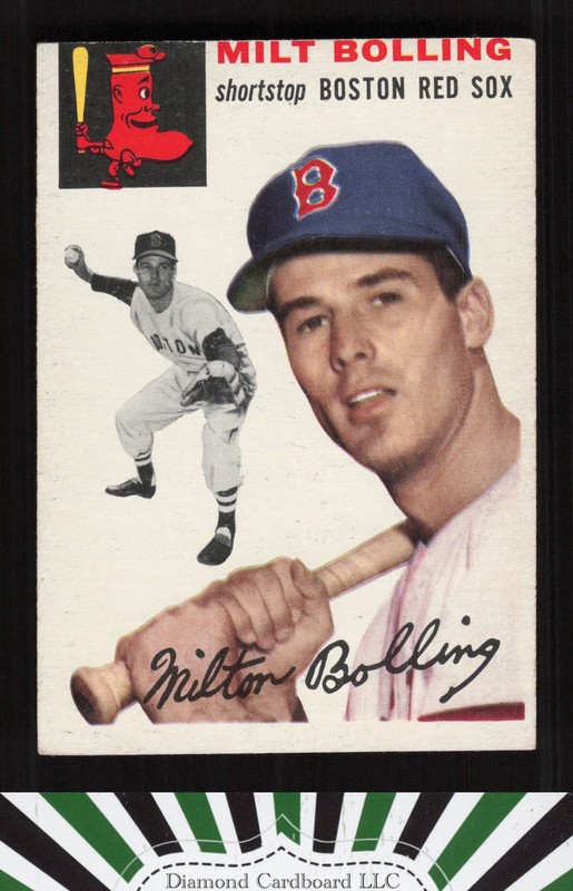 1954 Topps #82 Milt Bolling VGEX n, front