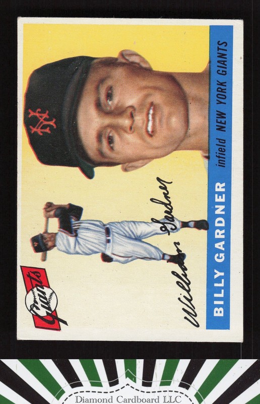 1955 Topps #27 Billy Gardner VGEX j, front