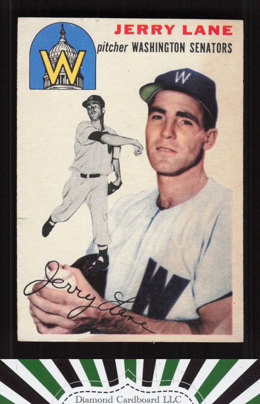 1954 Topps #97 Jerry Lane VG (ST) h, front