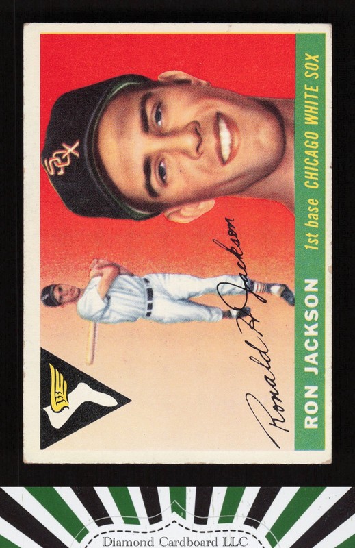1955 Topps #66 Ron Jackson VGEX d, front