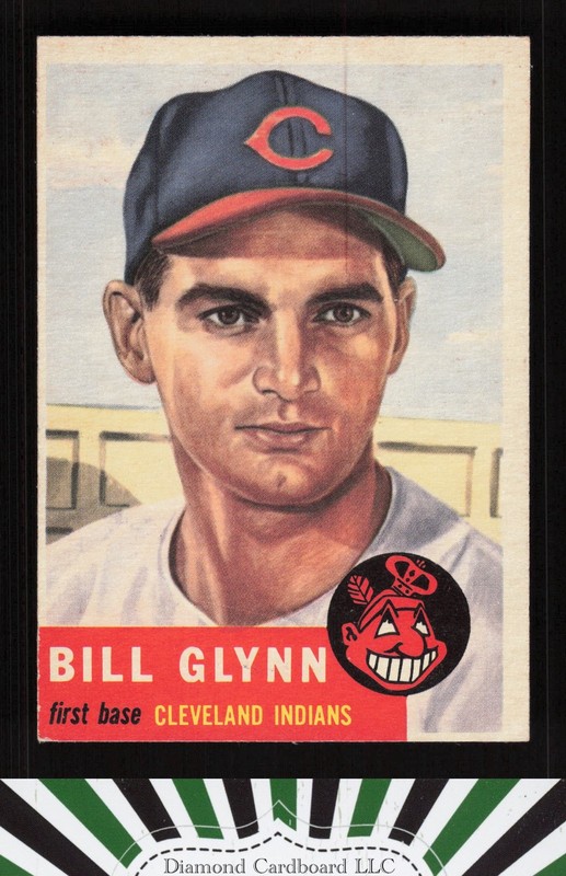 1953 Topps #171 Bill Glynn VGEX+ i, front
