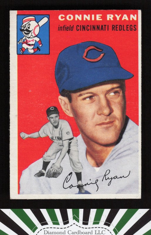 1954 Topps #136 Connie Ryan VGEX e, front