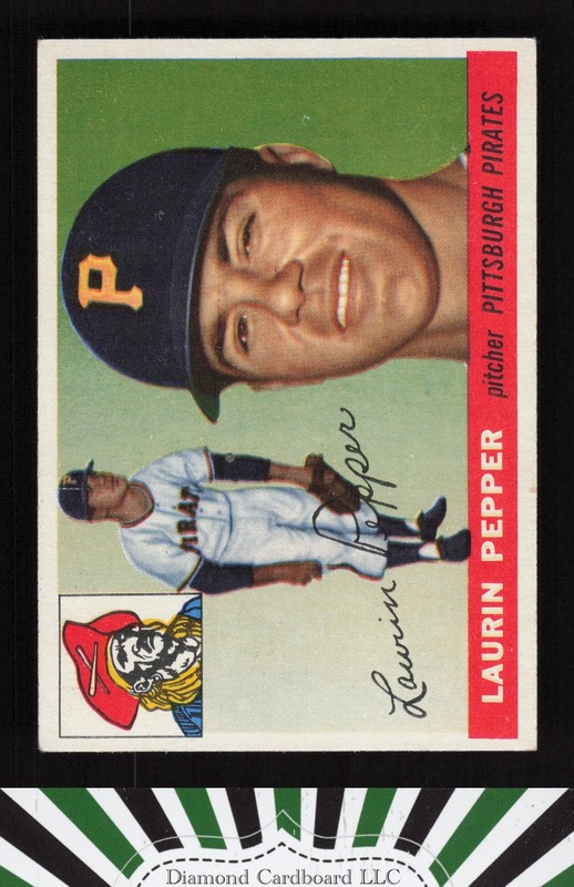 1955 Topps #147 Laurin Pepper VGEX+ l, front