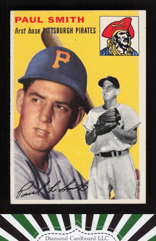 1954 Topps #11 Paul Smith VGEX+ c, front