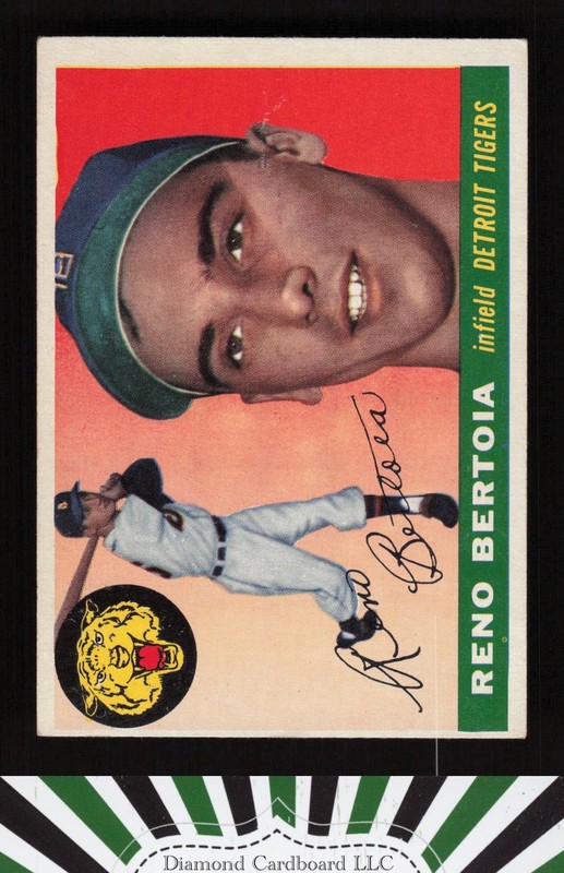 1955 Topps #94 Reno Bertoia VG+ d, front