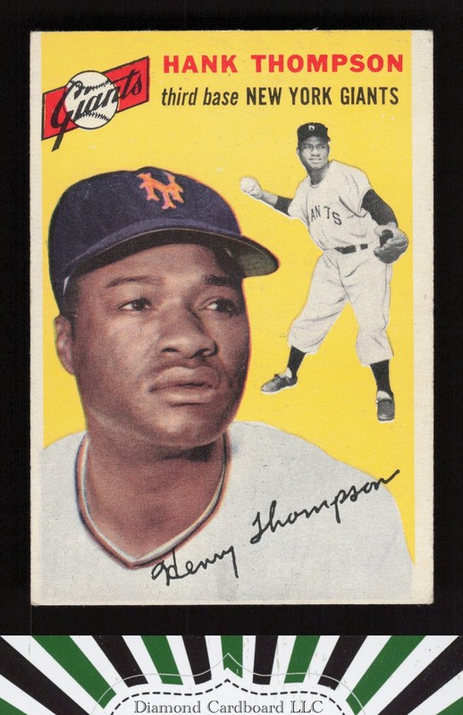 1954 Topps #64 Hank Thompson VGEX c, front