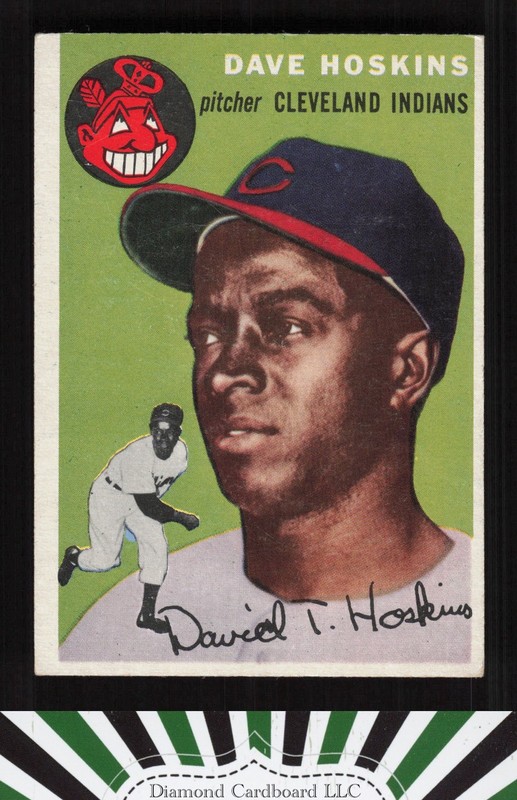 1954 Topps #81 Dave Hoskins VGEX+ c, front