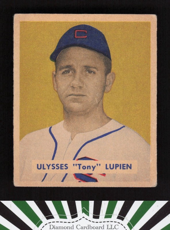 1949 Bowman #141 Ulysses "Tony" Lupien VG [GOOD EYE APPEAL] a, front