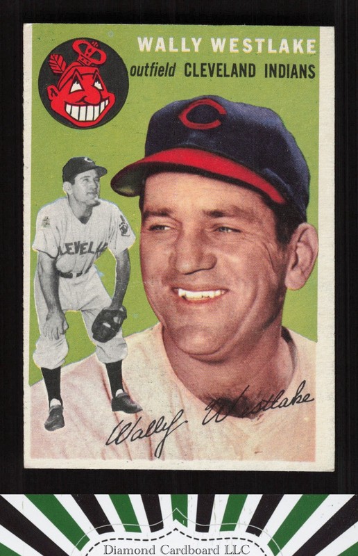 1954 Topps #92 Wally Westlake VGEX f, front