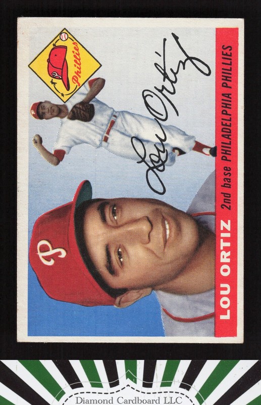 1955 Topps #114 Lou Ortiz VGEX m, front