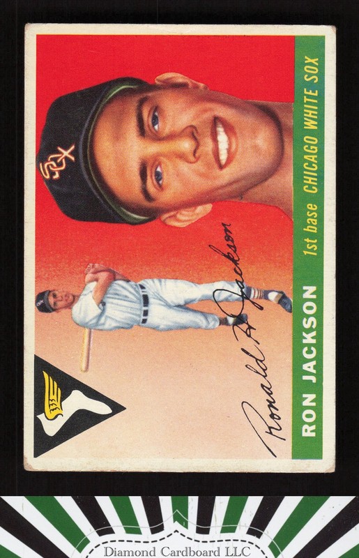 1955 Topps #66 Ron Jackson VG+ [DEAD CENTERED] m, front