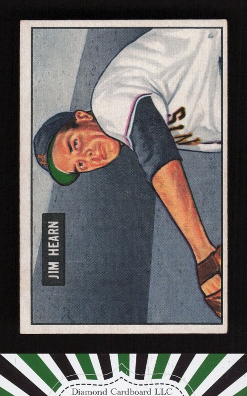 1951 Bowman #61 Jim Hearn VGEX, front