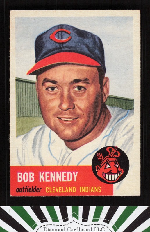 1953 Topps #33 Bob Kennedy EX+ h, front