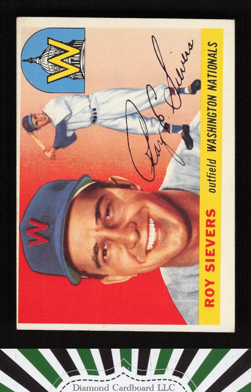 1955 Topps #16 Roy Sievers VGEX+ j, front