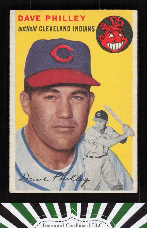 1954 Topps #159 Dave Philley VGEX h, front