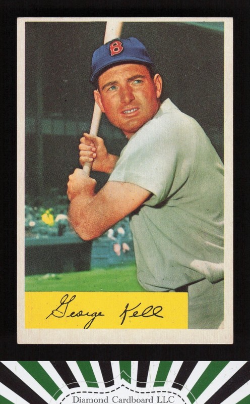 1954 Bowman #50 George Kell EXMT f, front